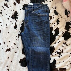 KanCan Indigo Straight Leg Skinny Women's Jeans